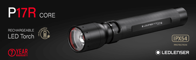 LED Lenser P17R CORE Rechargeable LED Torch | Torches