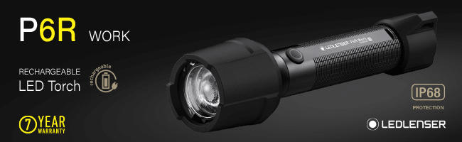 LED Lenser P6R WORK Rechargeable Torch