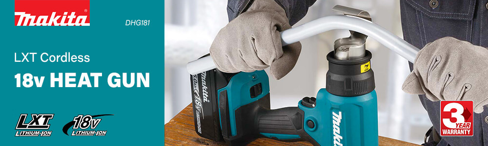 Makita DHG181
18v Cordless LXT Heat Gun Makita DHG181 18v Cordless LXT Heat Gun