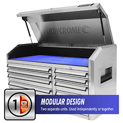 Kincrome Roller Cabinet & Tool Chest Modular Design Two units in one
