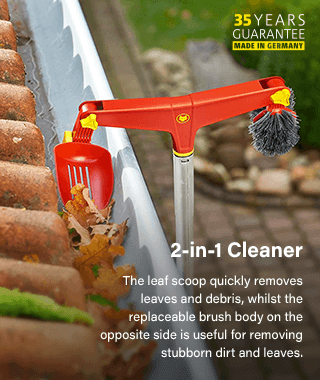 WolfGarten MultiChange P592 Gutter Cleaning Set 35years Warranty Guarantee