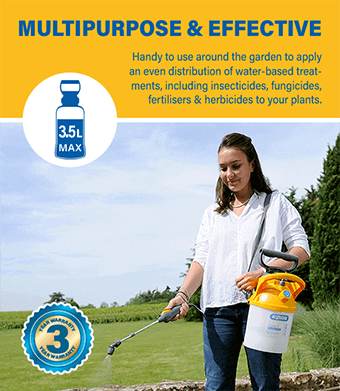 Hozelock 4310 Pulsar Plus Multipurpose 5L MultiJet 3-in-1 Nozzle