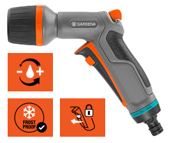 Gardena ecoPulse Comfort Nozzle Features Frost Protection