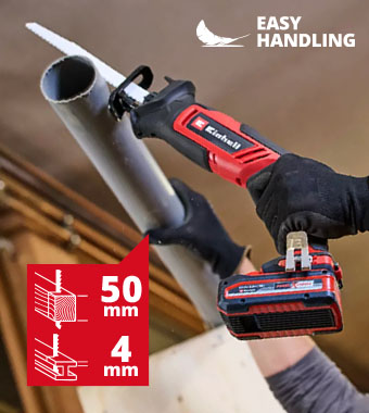Einhell TE-AP 18/13 Li 18v Cordless One-Handed Reciprocating universal Saw fox-tail