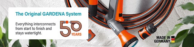 The Original GARDENA System Hose Fittings