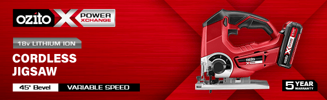 Ozito PXJSS 18v Cordless Jigsaw Jigsaws