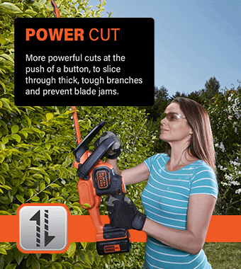 Black Decker BCHTS36 PowerCut Anti Jamming Hardened Steel