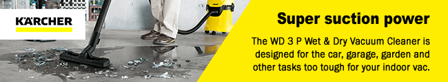 Karcher WD3P Wet Dry Suction