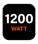 Power Wattage: 1200 W KW1200EKA Power Wattage