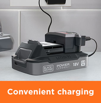 Black and Decker SSC-360040
PowerConnect 18v
Compact Battery Charger Black and Decker SSC-360040 PowerConnect 18v Compact Battery Charger