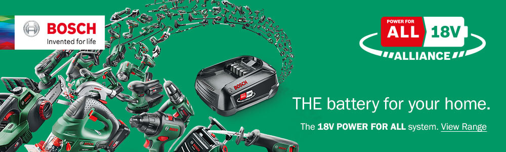 Bosch POWER FOR ALL
18v Battery System
View Range Bosch Li-ion PBA Battery 2.5ah AL 1810 CV Charger Pack 18v Cordless POWER FOR ALL Battery System