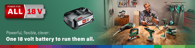 Bosch AdvancedMulti 18v Cordless PowerForAll Battery System