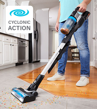 BlackDecker BHFEB520D1 cordless vacuum cleaner Cyclonic filtration