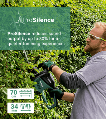 Bosch ADVANCEDHEDGECUT 70 ProSilence