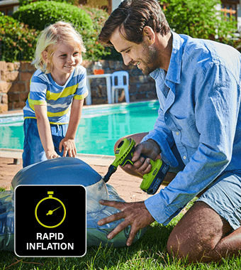 Ryobi R18VI Rapid Inflation