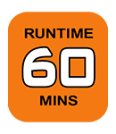 Runtime: Up to 60mins Runtime GSL700