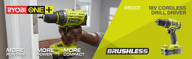 Ryobi R18DD7 ONE+ 18v Cordless Brushless Drill Driver Ryobi R18DD7 ONE+ 18v Cordless Brushless Drill Driver