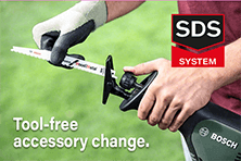 Bosch AdvancedRecip 18v SDS System