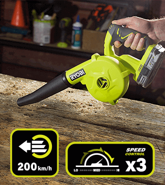 Ryobi R18TB Speed Control Compact Blower