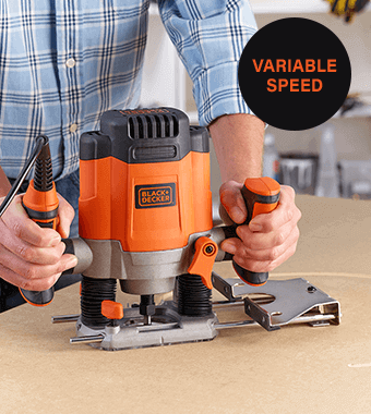Black Decker KW1200EKA Plunge Router