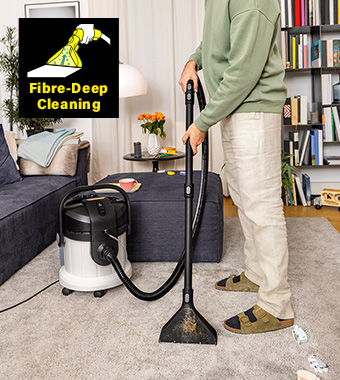 Cleaning deep into the fibres of textile surfaces. Karcher SE 4 SELECT Spray Extraction Spot Carpet Upholstery Vacuum Cleaner