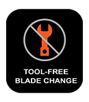 Black Decker BCSS18 Toolless Blade Change