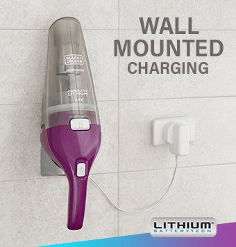 BlackDecker NVC115W Dustbuster Wall Mount