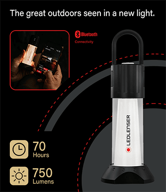 LED Lenser ML6 Bluetooth Warm Light Outdoor Lantern