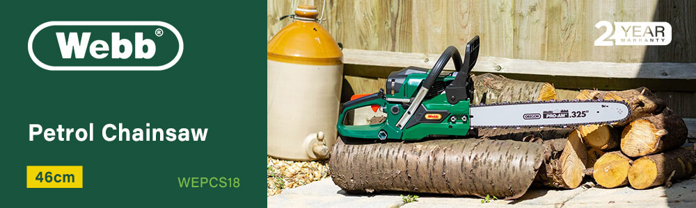 Webb WEPCS18 Petrol Chainsaw 460mm
