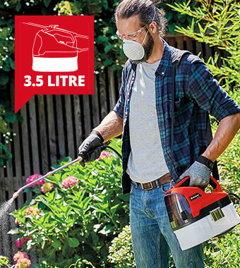 3.5 Litre Tank Volume Einhell GE-WS 18-35 Li Pressure Weed Sprayer