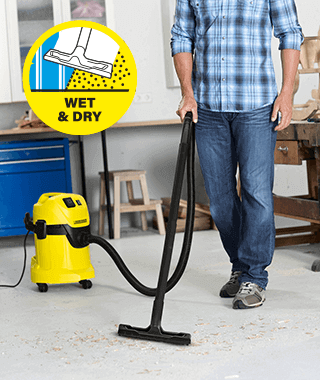 Karcher WD3P Wet Dry Suction Power Vacuum Cleaner