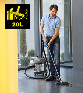 Wet & Dry 20 Liter Vacuum Cleaner Karcher NT 201 Me Classic Wet Dry Vacuum Cleaner