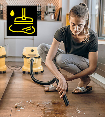 Karcher WD 2 Plus Wet Dry Vacuum Cleaner 12L