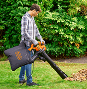 Black & Decker BEBLV260 Leaf blower, vacuum and shredder in one tool