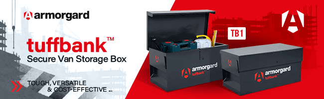 Armorgard Tuffbank TB1 Secure Van Storage Box