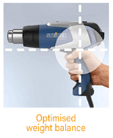 Steinel HL 2020 E Optimised weight balance