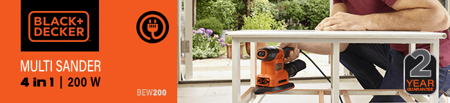 Black and Decker BEW200 4 in 1 Multi Sander Delta Sanders