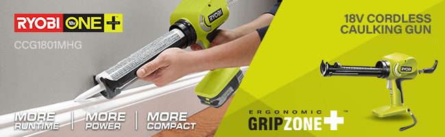 Ryobi CCG1801MHG ONE+ 18v Cordless Caulking Gun