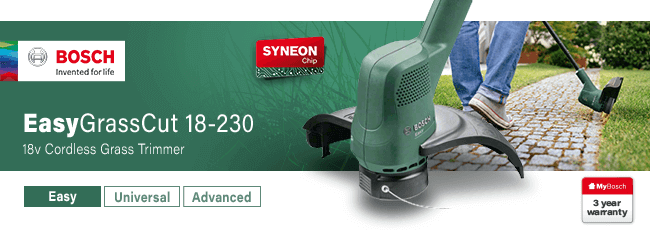Bosch EASYGRASSCUT 18-230 18v Cordless Grass Trimmer 230mm | Grass
