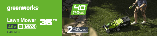 Greenworks G40LM35 40v Cordless Lawnmower