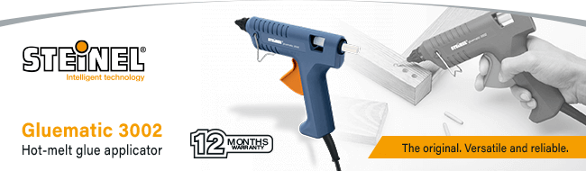 Steinel GLUEMATIC 3002 DIY Hot Melt Glue Gun