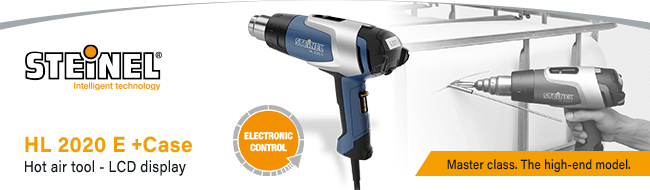 Steinel HL 2020 E DIY Hot Air Heat Gun + Case