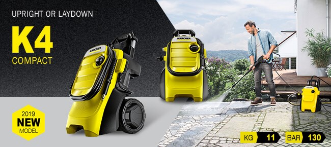 Karcher K4 COMPACT
Pressure Washer
130 Bar Karcher K4 COMPACT Pressure Washer 130Bar