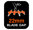 Blade Gap 22mm Black Decker GTC36552PC Blade Gap
