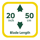 Webb WEV20HT Blade Length
