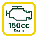 Webb WER19ALSP 150cc Engine