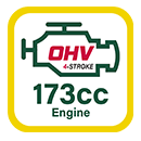 173cc OHV Engine Webb WER460ES 173cc Engine