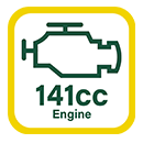 141cc Engine Webb WER460SP 141cc Engine