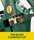 Webb WEEBV2800 Fan Blade Cleaning Flap