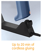 Steinel GLUEMATIC 5000 Up to 20 min of cordless gluing